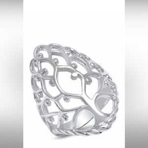 Silver Filigree Ring